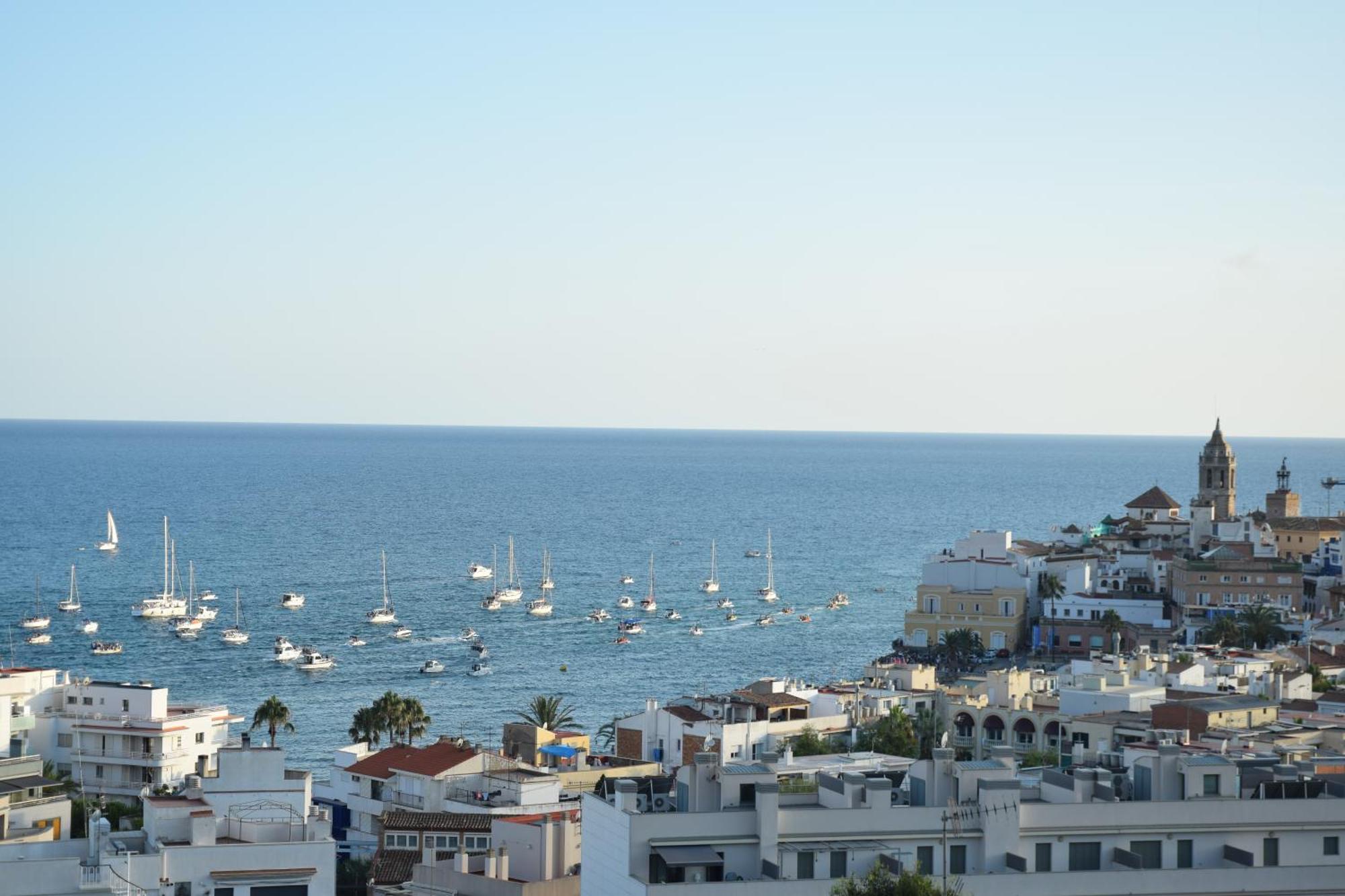 Apartamento Marinero, Vistas Impresionantes. Сиджес Экстерьер фото