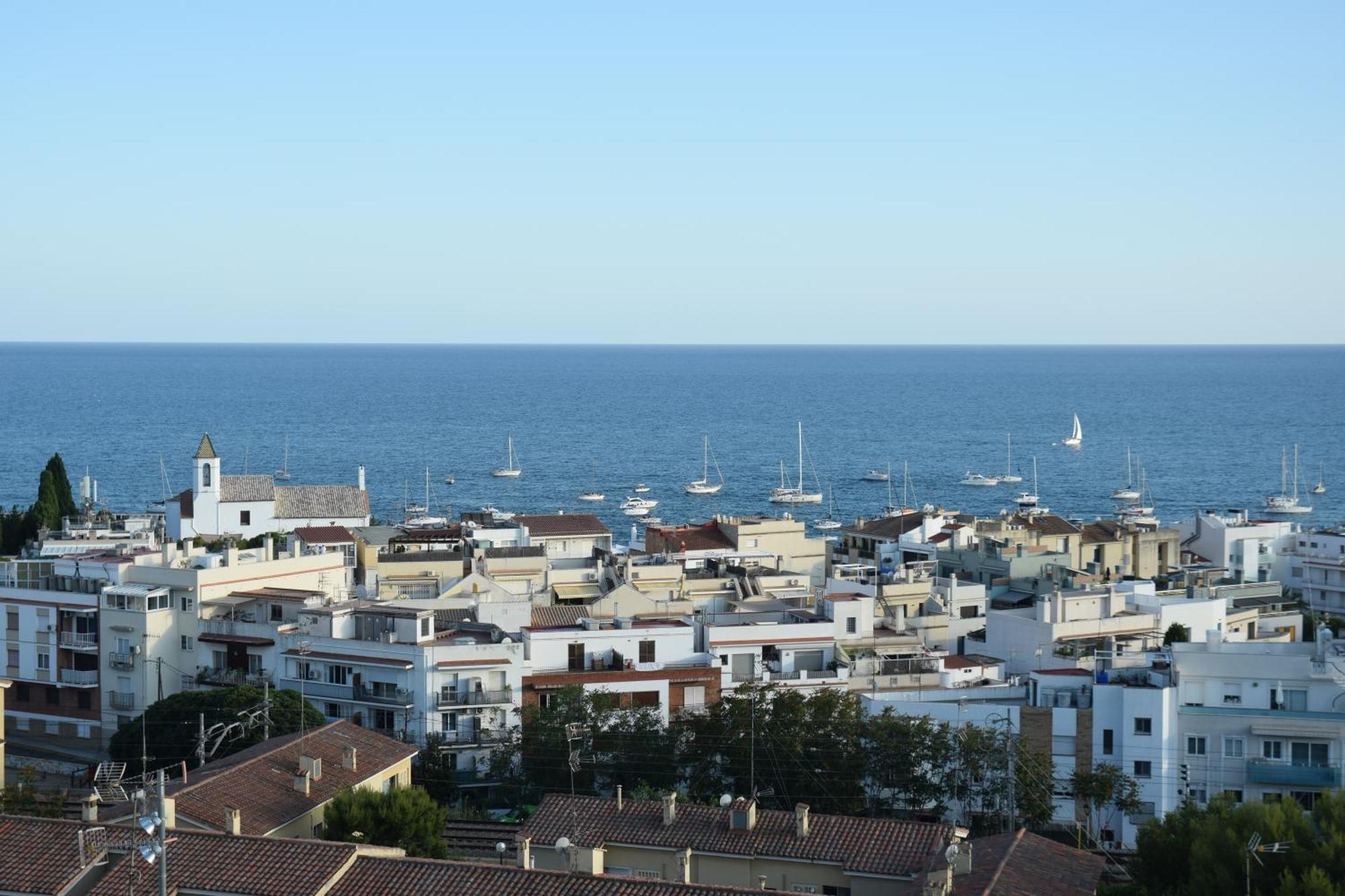 Apartamento Marinero, Vistas Impresionantes. Сиджес Экстерьер фото